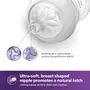 Philips Avent Natural Baby Feeding Bottle | No.1 Brand Recommended by Moms Worldwide | Ideal for 1 months+| Natural Response Technology Mimics Breastfeeding | Uniquely Designed Nipple releases milk only when baby drinks | Pack of 1 | SCY903/66, 2 image
