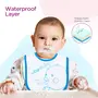 Mee Mee Baby Cotton Apron/Feeding Bibs Washable|Multi Print|Waterproof Baby Bib Set for 0-3 6-12 MonthsNew Born 1-2 Years (Pack of 7 Multicolor), 6 image
