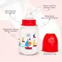 Mee Mee Premium Baby Feeding Bottle (Pack of 2 (125ml) Red), 7 image