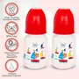 Mee Mee Premium Baby Feeding Bottle (Pack of 2 (125ml) Red), 3 image