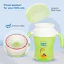 Mee Mee 2 in 1 Spout and Straw Sipper Cup (Green)with Soft Spout & Straw Anti-Leak Detachable Handle for Babies/Toddlers/Kids(Light Green), 3 image