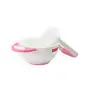 Fisher-Price Baby Polypropylene Food Mash and Serve Bowl Set- (Pink 3 Months)