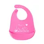 SYGA Baby Cute Cartoon Printing Waterproof Silicone Bib Rice Pocket