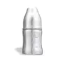 Ganesh Stainless Steel Baby Feeding Bottle Steel Milk Feeding Bottle | Water & Juice Feeding Nipple Bottle | Easy Hold to Hold Bottle (140 ML)
