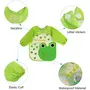BabyGo Washable 3 Pcs Long Sleeve Bibs Waterproof Baby Bibs Toddler Sleeved Bib Baby Smock for Eating Feeding 6-24 Months (Multicolor), 2 image