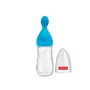 Fisher-Price Squeezy Silicone Food Feeder Blue 125ml, 6 image