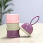 SYGA 3 Layer Cute Bear Portable Baby Food Milk Powder Storage Box Bottle Container_Purple (Design May Very), 5 image