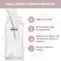 Chicco Well-Being Glass Feeding Bottle for Babies (240ml Medium Flow) | Premium Borosilicate Glass for High Durability | Elongated Teat for Correct Latch | Comes with Anti-Spill Cap | BPA Free, 4 image