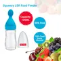 Fisher-Price Squeezy Silicone Food Feeder Blue 125ml, 4 image