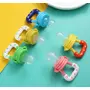 GLUNA Soft Silicone Baby Feeder Food & Fruit Feeder for 3 to 12 Months 1 Piece Anti Choking Fruit Pacifier Teether for Infant, 3 image