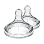 Dr. Brown's Options+ Wide Neck Baby Bottle Nipple (Pack of 1 White)
