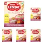 CERELAC Baby Cereal with Milk Wheat - Rice Mixed Fruit From 10 to 24 Months Stage 3 Source of Iron & ProteinBag-In-Box Pack 300g (Pack of 5)