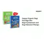 Happa Organic Cereal | Sprouted Ragi - Ragi and Ragi - Carrot - Beetroot | Calcium Booster - Bone Strength| Organic Khichdi | No Added Salt, Sugar or Milk | No preservatives | Pack of 2 (200gm x 2) (400 G, Ragi + Mango + Banana), 2 image