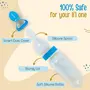 LuvLap Silicone Easy Squeezy Baby Food Feeder, 4M+, 90ml, (Blue), 3 image
