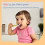 Luvlap Fun Club Baby Silicone Spoon Set, Bpa Free, Fda Approved, 2 Pcs, Green And Yellow - 23.4 Cm, 3 image