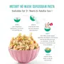Timios No-Maida Multigrain White Cheesy Instant Macaroni Pasta | Healthy Pasta Made With Brown Rice and Corn | No Preservatives | No Artificial Colors & Flavors | No Trans Fat | Pack of 2 | 195g Each, 8 image