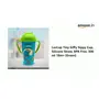 LuvLap Tiny Giffy Sippy Cup, Silicone Straw, BPA Free, 300 ml 18m+ (Green), 3 image