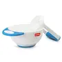 LuvLap Baby Food Grinding Cum Feeding Bowl, Portable Baby Food Masher & Serving Bowl for Baby weaning Food Preparation (Pack of 1 Set,White & Blue), 2 image