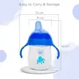 Mee Mee Twin Handle Straw Sipper Cup (Blue, Plastic), 8 image