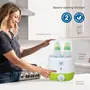 Mee Mee 3 in 1 Digital Sterilizer (2 Bottle Capacity, 6 Min Cycle) | Quick & Effective Sterilization for Bottles, Nipples & Accessories, Warms Bottles & Heats Food | Auto Shut Off, Kills 99.9% Germs, 5 image