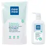 Mee Mee Anti-Bacterial Baby Liquid Cleanser for Fruits, Bottles, Accessories & Toys (500 ml - Bottle & Mild Baby Liquid Laundry Detergent Refill Pack, 1.2L Combo, 2 image