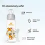 Mylo Baby 2 in 1 Feeding Bottles with Spoon for New Born Baby (125ml + 250ml) | Anti Colic & BPA Free Feeding Bottles | Feels Natural Baby Bottle | Easy Flow Neck Design- Bear + Elephant, 7 image