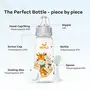 Mylo Baby 2 in 1 Feeding Bottles with Spoon for New Born Baby (125ml + 250ml) | Anti Colic & BPA Free Feeding Bottles | Feels Natural Baby Bottle | Easy Flow Neck Design- Bear + Elephant, 6 image