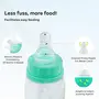 Mylo Baby 2 in 1 Feeding Bottles with Spoon for New Born Baby (125ml + 250ml) | Anti Colic & BPA Free Feeding Bottles | Feels Natural Baby Bottle | Easy Flow Neck Design- Bear + Elephant, 4 image