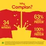 Complan Nutrition Drink Powder for Children, Kesar Badam Flavour, 500 g Carton | Nutrition drink for kids with protein & 34 vital nutrients, 7 image