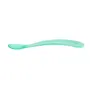 Chicco Baby Self Feeding Spoon with Soft Tip, Suitable For Training Toddlers, Soft & Flexible Silicone, Blue, 6m+ (Pack of 2), 5 image