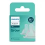 Philips Avent Grow Bottle Teat by Fratelli (1m+ Pack of 4), 3 image