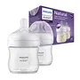 Philips Avent Natural Baby Feeding Bottle | No.1 Brand Recommended by Moms Worldwide | Ideal for 0 months+| Natural Response Technology Mimics Breastfeeding | Uniquely Designed Nipple releases milk only when baby drinks | Pack of 2 | SCY900/02, 2 image