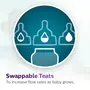 Philips Avent Grow Bottle Teat by Fratelli (1m+ Pack of 4), 5 image