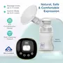Mee Mee Advanced Digital Electric Breast Pump with 3 Modes Massage, Suction & Let-Down For Nursing & Breast feeding Mothers, USB Cable, Soft Silicon Breast Shield (White), 7 image
