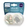 Philips Avent Ultra Air Pacifier Pack of 2 | High Ventilation | 98% Acceptance | BPA-Free | for Babies from 6-18 Months (Model SCF085/17), 2 image