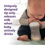 Philips Avent Natural Baby Feeding Bottle | No.1 Brand Recommended by Moms Worldwide | Ideal for 1 months+| Natural Response Technology Mimics Breastfeeding | Uniquely Designed Nipple releases milk only when baby drinks | Pack of 2| SCY903/02, 6 image