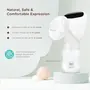 Mee Mee Advanced Digital Electric Breast Pump With USB Cable For Feeding Mothers | 3 Modes for Gentle Massage, 6 Suction Level & Let-Down Stimulation | BPA Free | Ideal for Nursing & Breastfeeding and Easy to Carry & Clean (White), 5 image
