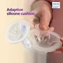 Philips Avent Essential Manual Breast pump | Easy Silicone massage cushion & Ergonomic handle, Soft & Gentle, BPA Free + 125ml Natural Twin Bottle Combo (SCF417/11 + SCY900/02) BY Fratelli, 3 image