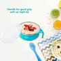 Mee Mee Air Tight Baby Feeding Bowl | BPA Free | Stay Warm Bowl | Food Remains Warm | Multi-Functional Snack/Fruit | Suction Non-Spill Bowl (Blue), 6 image
