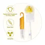 Mee Mee Easy Grip Thick Nylon Bristles Bottle and Nipple Cleaning Brush for Regular & Wide Neck Bottles (Pack of 1, Yellow), 8 image