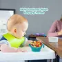 Mee Mee Air Tight Baby Feeding Bowl | BPA Free | Stay Warm Bowl | Food Remains Warm | Multi-Functional Snack/Fruit | Suction Non-Spill Bowl (Blue), 7 image