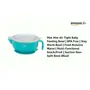 Mee Mee Air Tight Baby Feeding Bowl | BPA Free | Stay Warm Bowl | Food Remains Warm | Multi-Functional Snack/Fruit | Suction Non-Spill Bowl (Blue), 2 image