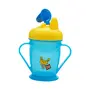 Mee Mee Easy Grip Sipper Cup with Twin Handle (180 ml, Blue) and 2 in 1 Spout and Straw Sipper Cup (210ml, Orange), 3 image