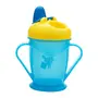 Mee Mee Easy Grip Sipper Cup with Twin Handle (180 ml, Blue) and 2 in 1 Spout and Straw Sipper Cup (210ml, Orange), 5 image
