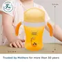 Mee Mee Baby Trainer Sippy Cup | Soft Spout, Leakproof Sipper for Toddlers | Dual Handle for Easy Grip | Non -Toxic, Lightweight & BPA Free, Orange (240 Ml), 8 image