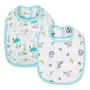 Mee Mee Baby Cotton Apron, Feeding Bibs Washable, Bibs Set for 0-12 Month (Pack of 2), 2 image