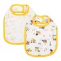 Mee Mee Baby Cotton Apron, Feeding Bibs Washable, Bibs Set for 0-12 Month (Pack of 2), 2 image