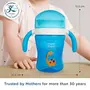 Mee Mee Baby Trainer Sippy Cup | Soft Spout, Leakproof Sipper for Toddlers | Dual Handle for Easy Grip | Non -Toxic, Lightweight & BPA Free, Orange (240 Ml), 8 image