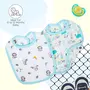 Mee Mee Baby Cotton Apron, Feeding Bibs Washable, Bibs Set for 0-12 Month (Pack of 2), 3 image