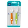 Mee Mee Baby Spoon | Easy Feeding Baby Spoon | BPA Free | Premium Stylish Spoon Set | Useful for 1+ Months Baby/Kids (Flexi-Pack 2 - Green & Orange), 7 image